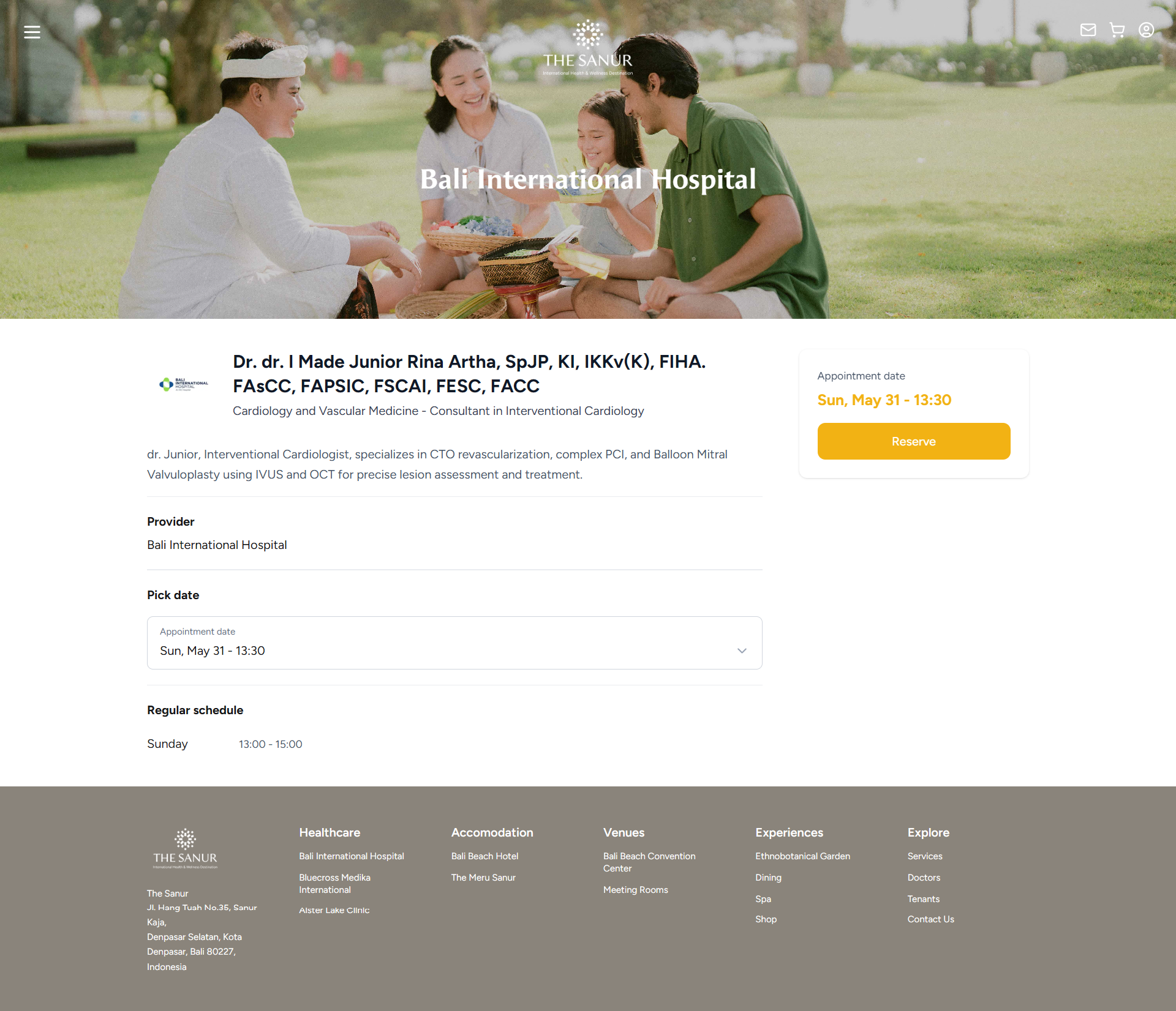 SIP - Sanur Integrated Platform