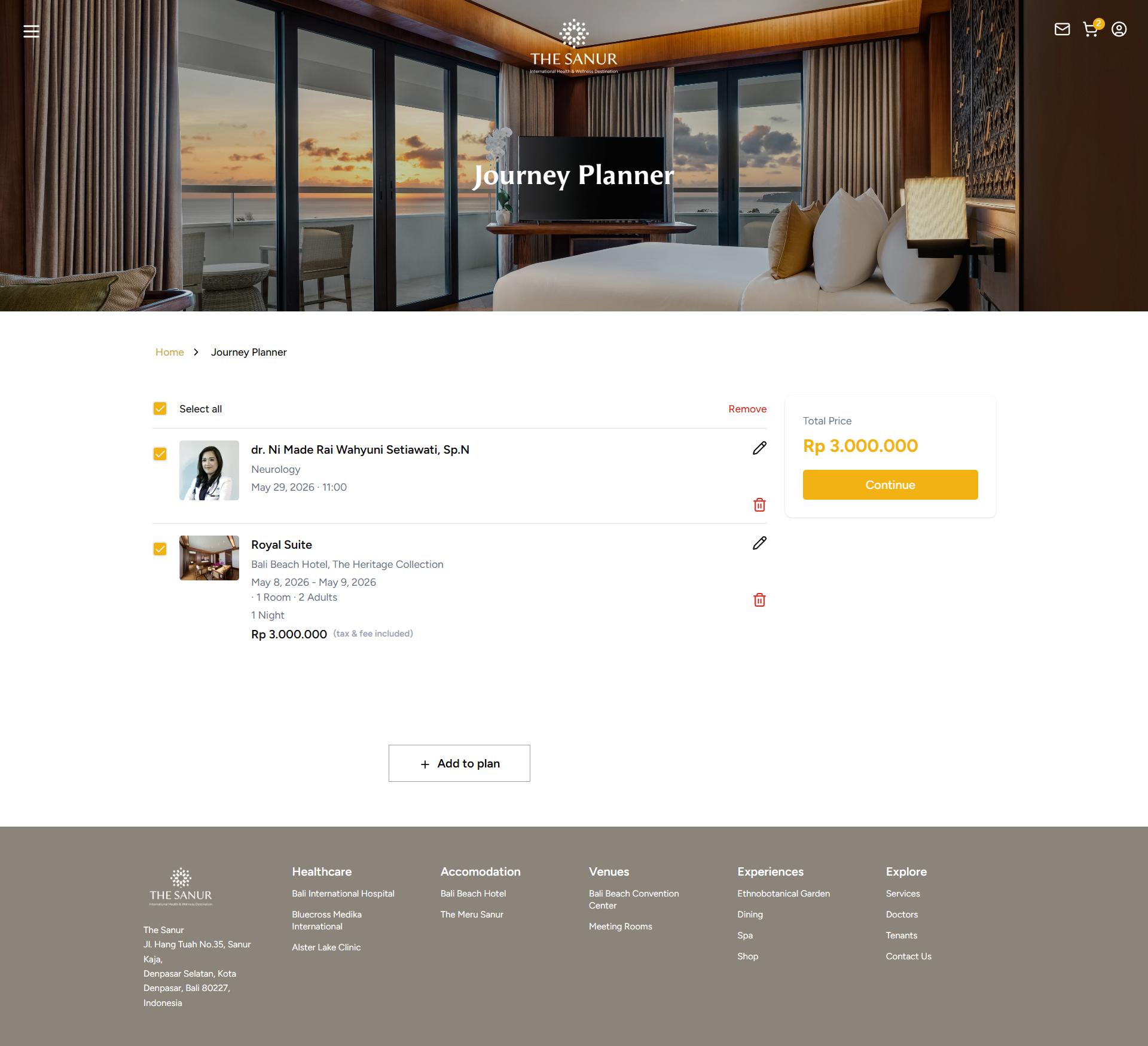 SIP - Sanur Integrated Platform